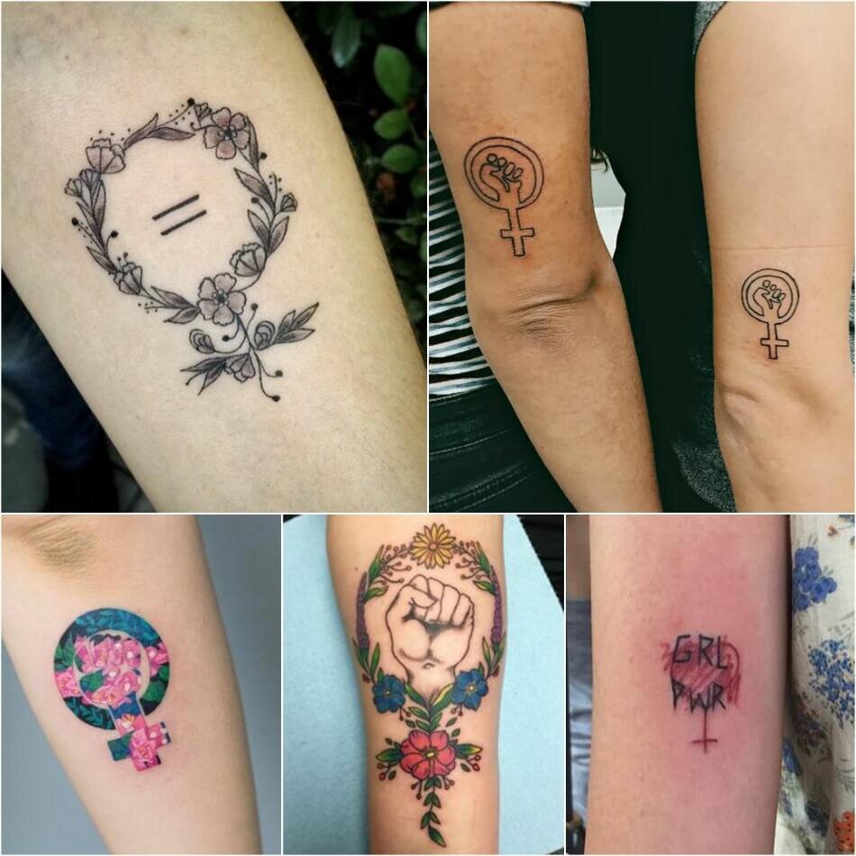 О чем говорят татуировки на теле девушки