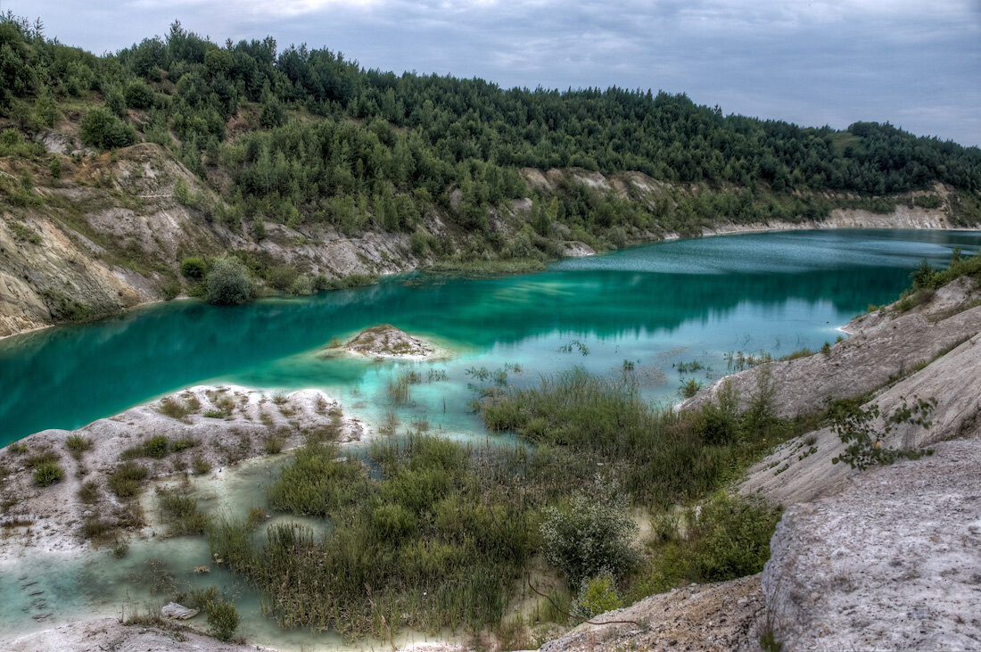 Белорусские Мальдивы Красносельские меловые карьеры