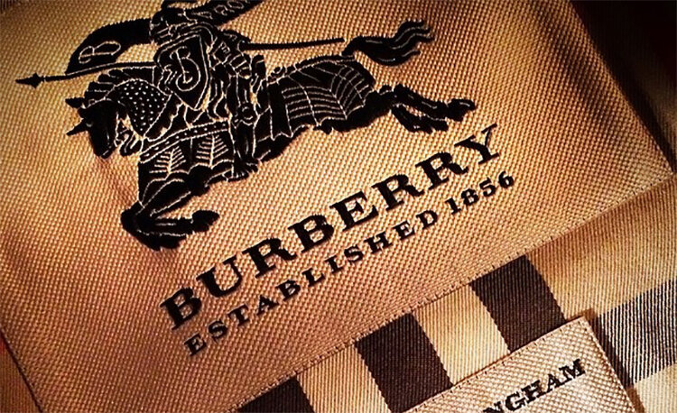 Фирменный рисунок burberry