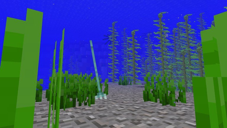 Новый подводный мир Minecraft