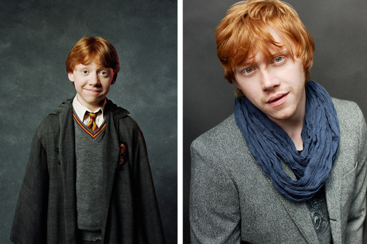 Руперт Гринт - Рон Уизли. Возраст: 25 лет.