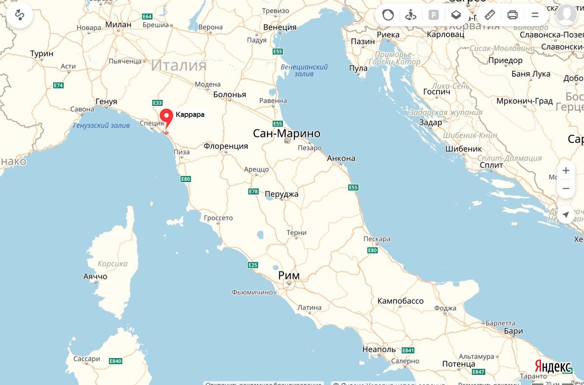 Сан марино где. Каррара Италия на карте Италии. Город Пьяченца, Италия на карте. Пескара Италия на карте. Сан-Марино на карте Италии.