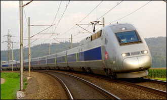  Поезд TGV. Фото с сайта Speedtrain.ru
