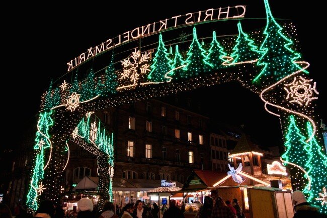 Рождественская ярмарка в Страсбурге