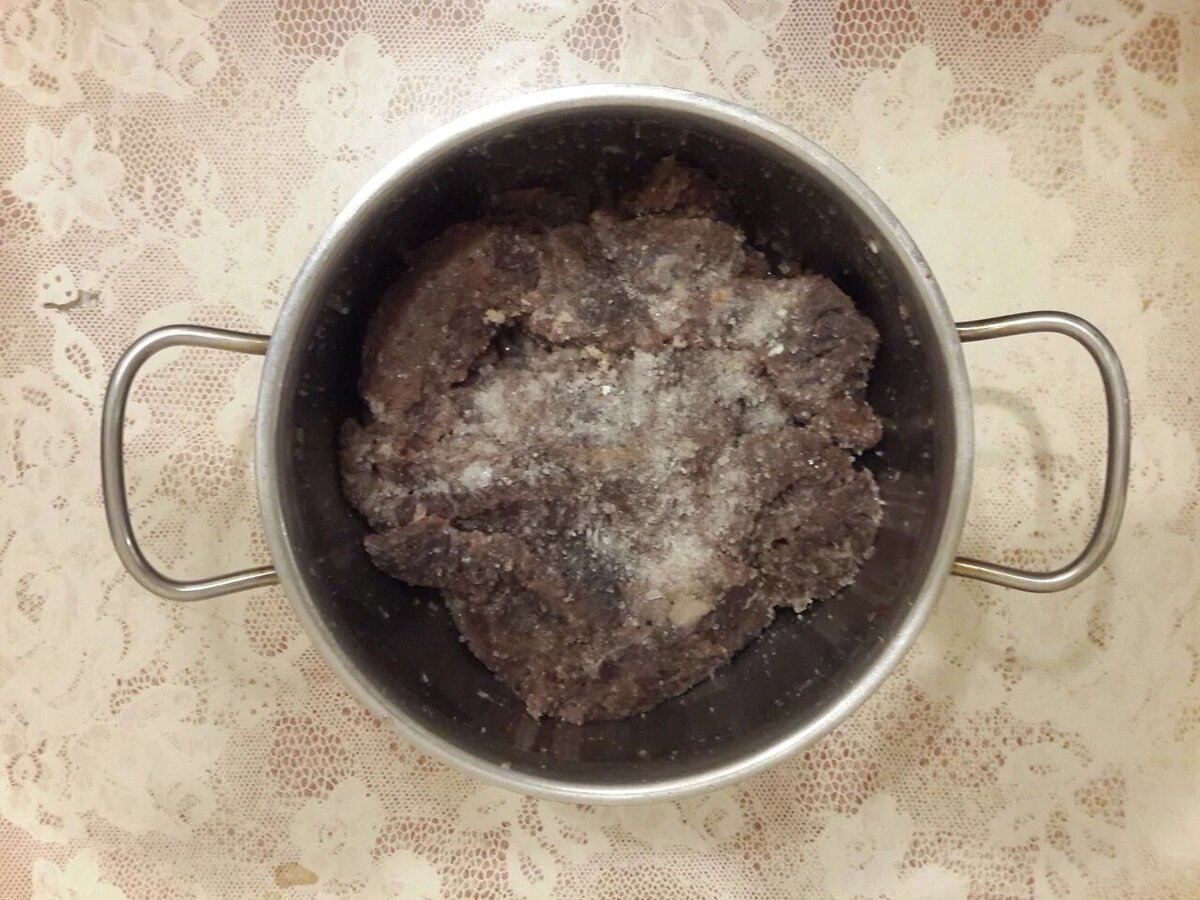 Этап второй. Мясо в соли