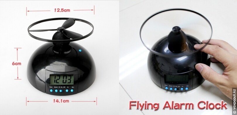 Летающий будильник ,  цена 700 рублей 