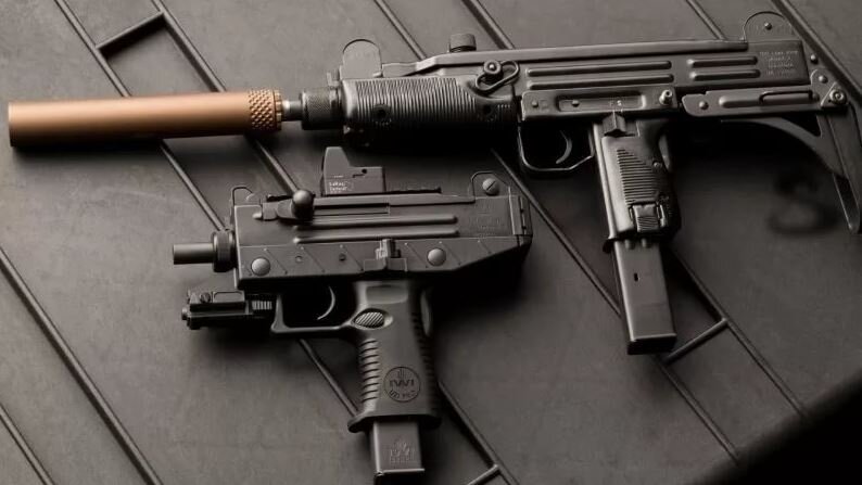 Мини-Узи  и его меньший "собрат" микро-узи