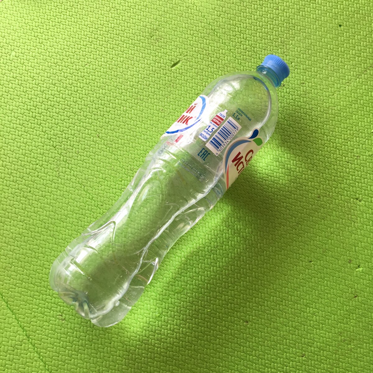 Никак не найду себе нормальную бутылку. Пока использую обычную