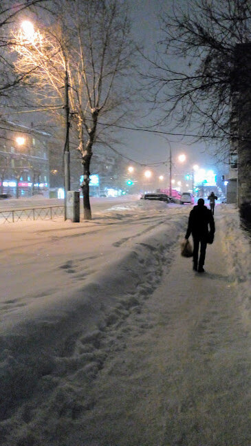 Новосибирск, почти что май месяц).