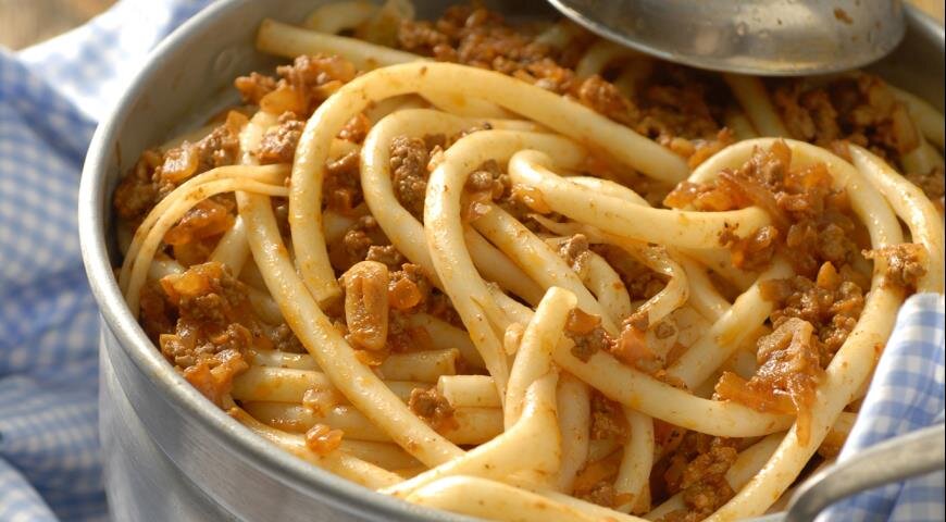 Макароны по-флотски. Рецепт СССР