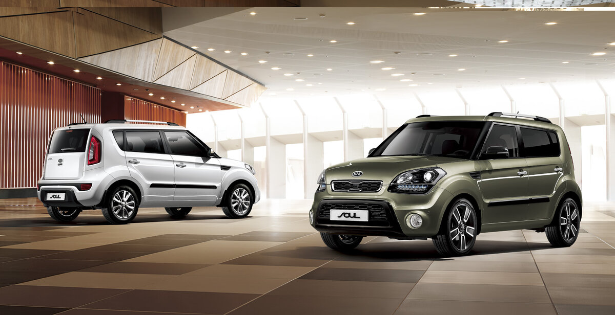 Kia Soul первого поколения.