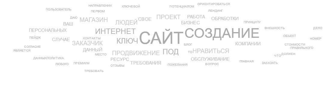 Создание сайтов
