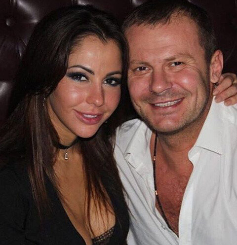 Беркова со своим бывшим мужем - Андреем Стояновым.