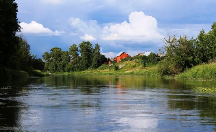 Река Клязьма песчаные берега