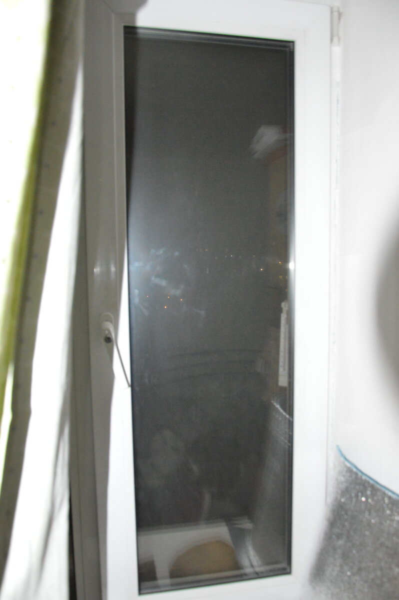 Установленное металлопластиковое окно