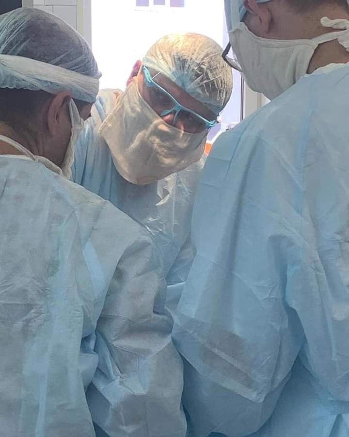 Хирурги Дубненской городской больницы за работой