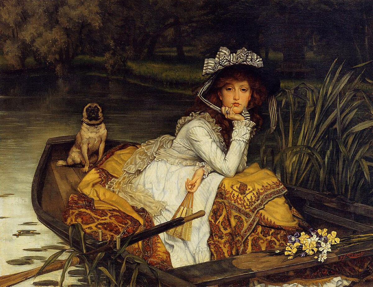 Young Lady in a Boat, 1870