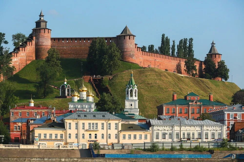 Нижегородский кремль. Большинство фотографий взято из свободного доступа.