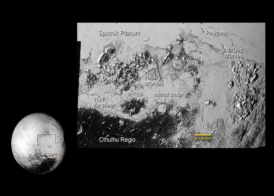 Карта области Томбо.
