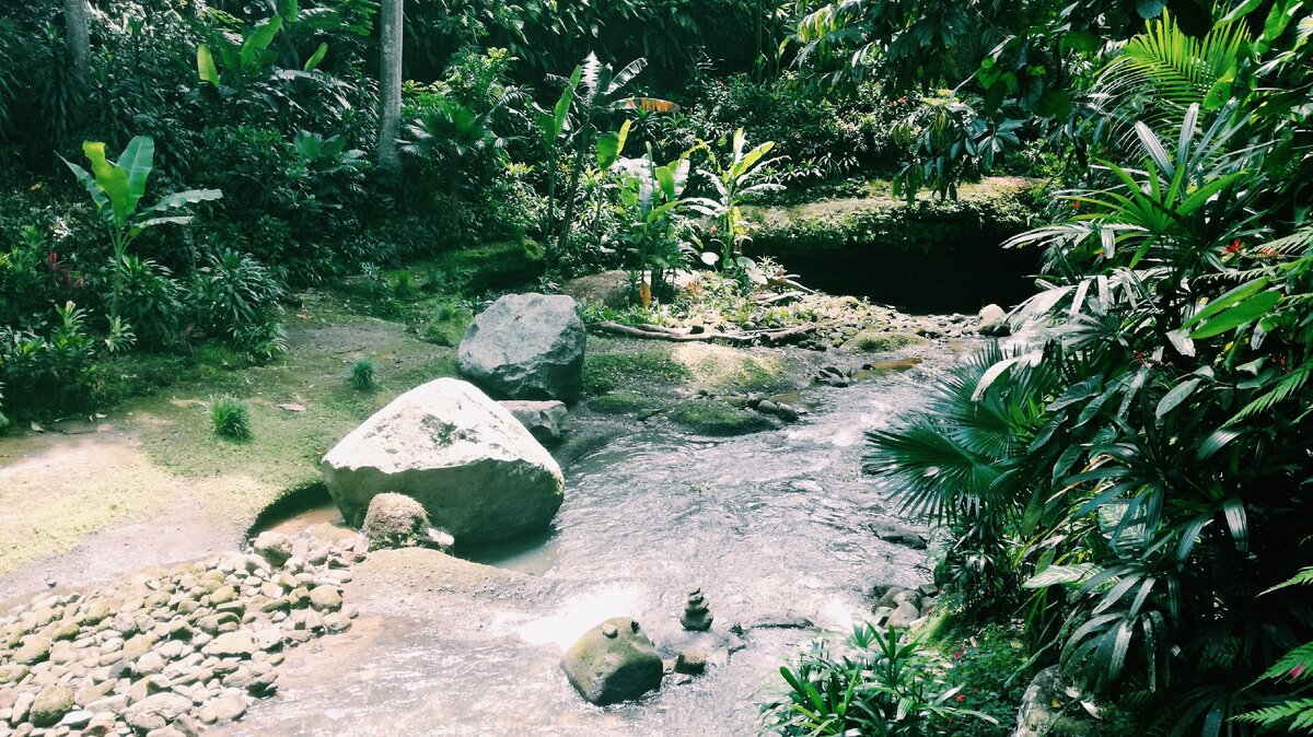 Tjampuhan Spa. Убуд. Остров Бали 