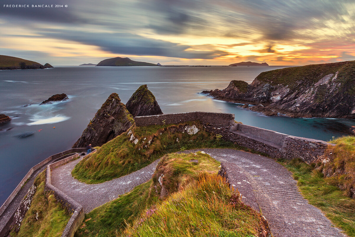 Ireland. Графство Керри Ирландия. Дингл Ирландия. Полуостров Дингл. Остров Керри Ирландия.