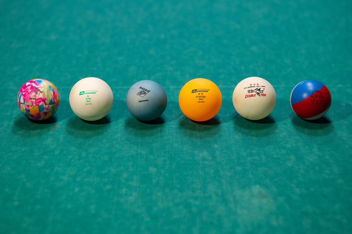 Разные шарики.