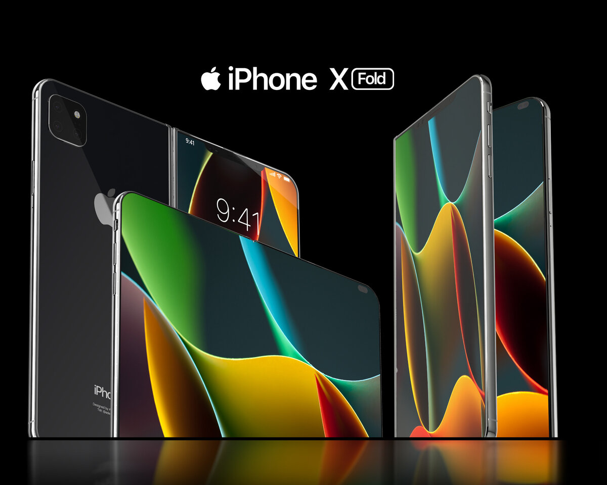 iPhone X Fold (концепт)