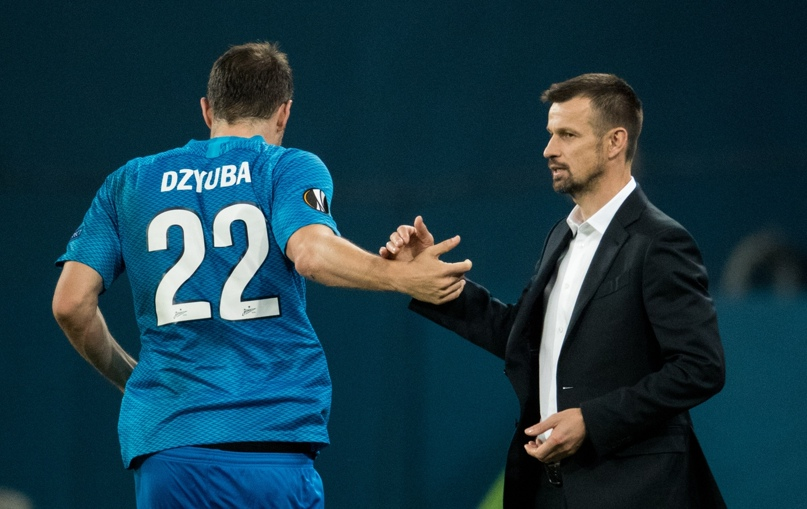 Главный тренер «Зенита» Сергей Семак подвел итоги матча Лиги чемпионов с «Лацио» (1:3)