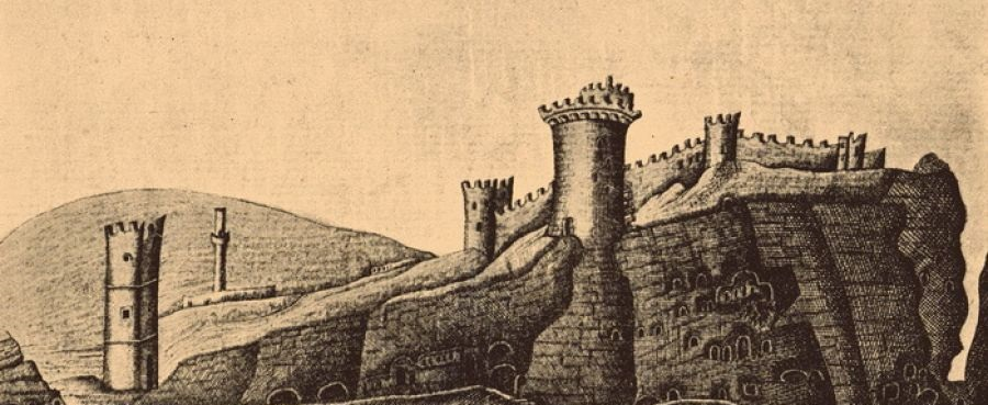 Так могла выглядеть крепость Каламита в расцвете своего существования (источник изображения: www.открытаяархеология.рф)