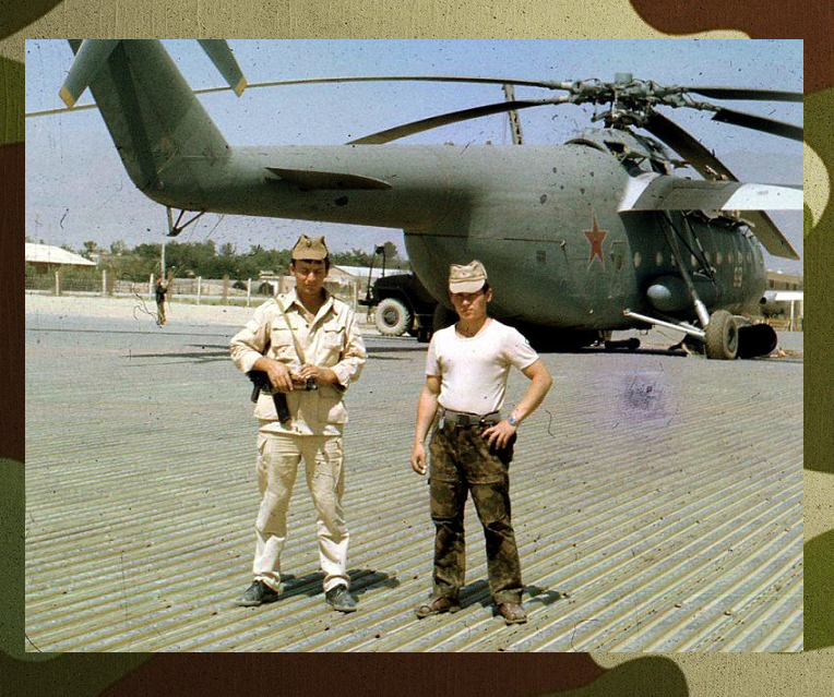 Вертолет МИ-6 в Афганистане