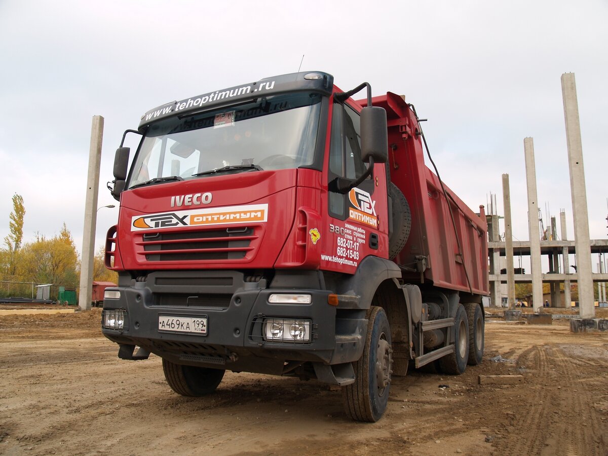 САМОСВАЛ IVECO TRAKKER AD380T38H Строительная компания Техоптимум