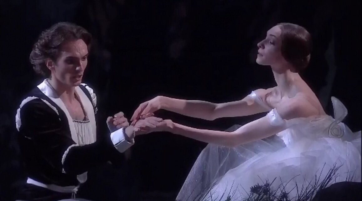 Из ред. А. Ратманского в Большом театре. О. Смирнова и А. Беляков. Скриншоты