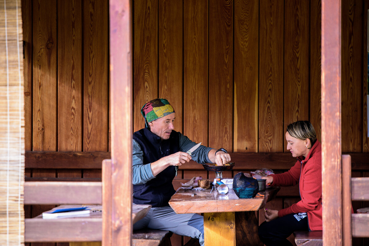 На Базе "Вечный странник". Маральник-1.Горный Алтай.