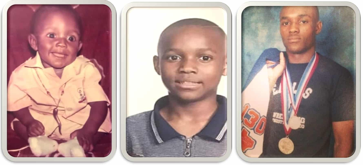 Камару Усман в Молодости