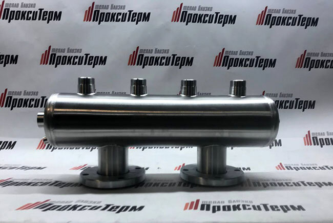 GS80F-40(2). ПроксиТерм (Россия, Казань). Гидрострелки, коллекторы отопления из нержавеющей стали. В наличии и под заказ. Собственное производство. 