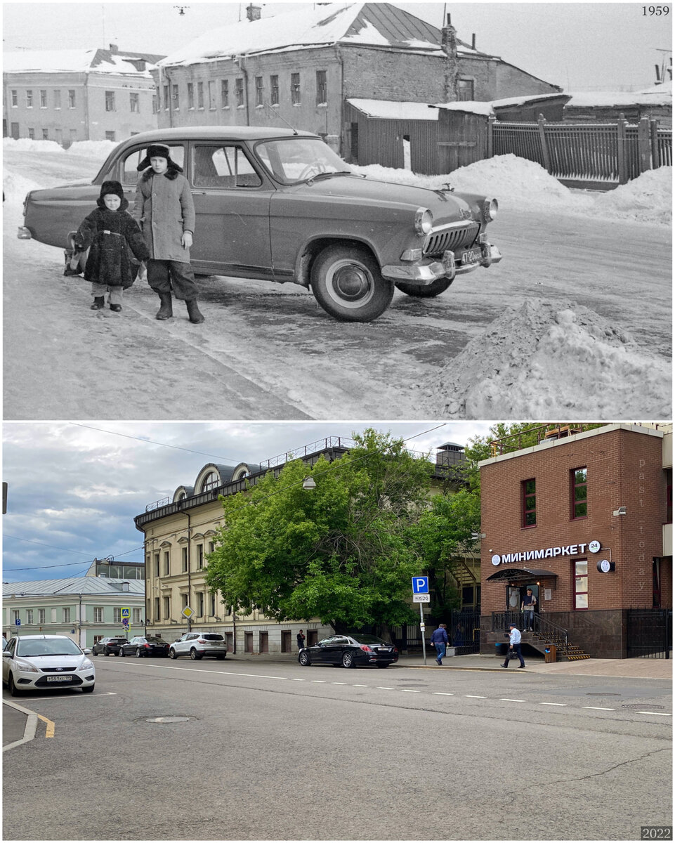 Москва было/стало #138. Гончарная улица (часть 2). | past_today | Дзен