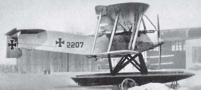 Картинка из свободных источников. Hansa-Brandenburg W 19