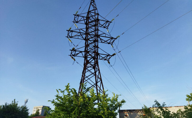    В Белгородском районе из-за упавшего снаряда была повреждена ЛЭП