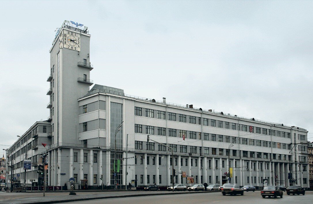 Здание ржд в москве