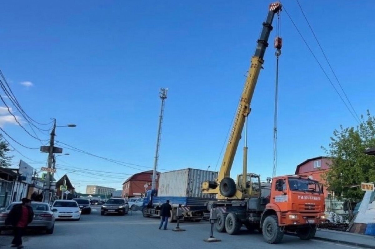    В Ленинском районе Перми демонтируют 40 киосков