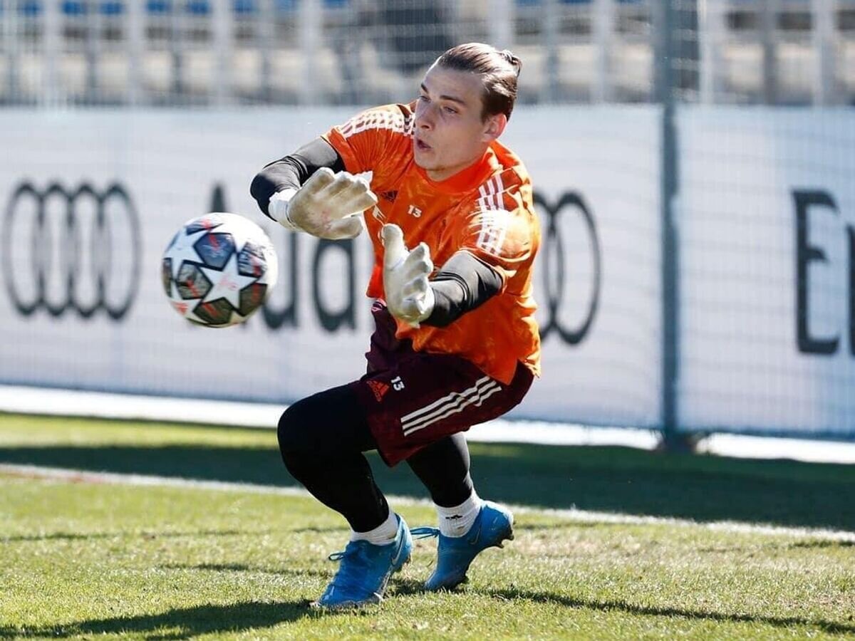    Вратарь "Реала" Андрей Лунин© Фото : Страница Андрея Лунина в Instagram