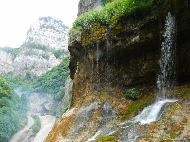 Чегемские водопады Кабардино Балкария