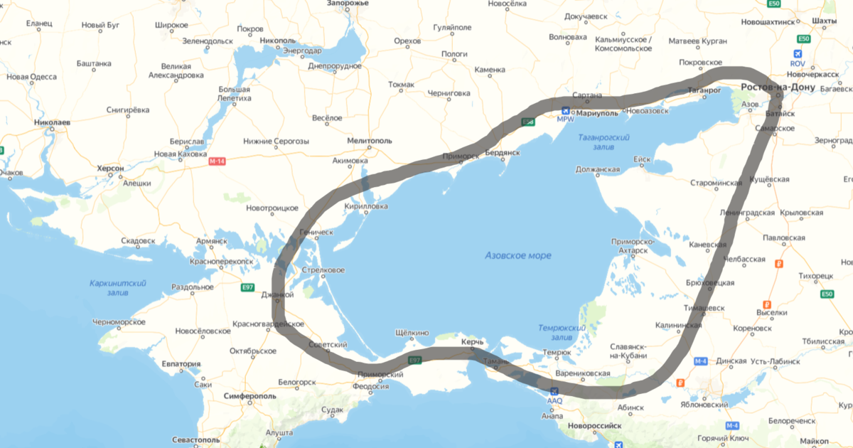 Россия берет в кольцо Азовское море: постройка крупнейшегоинфраструктурного проекта последних десятилетий в полном разгаре