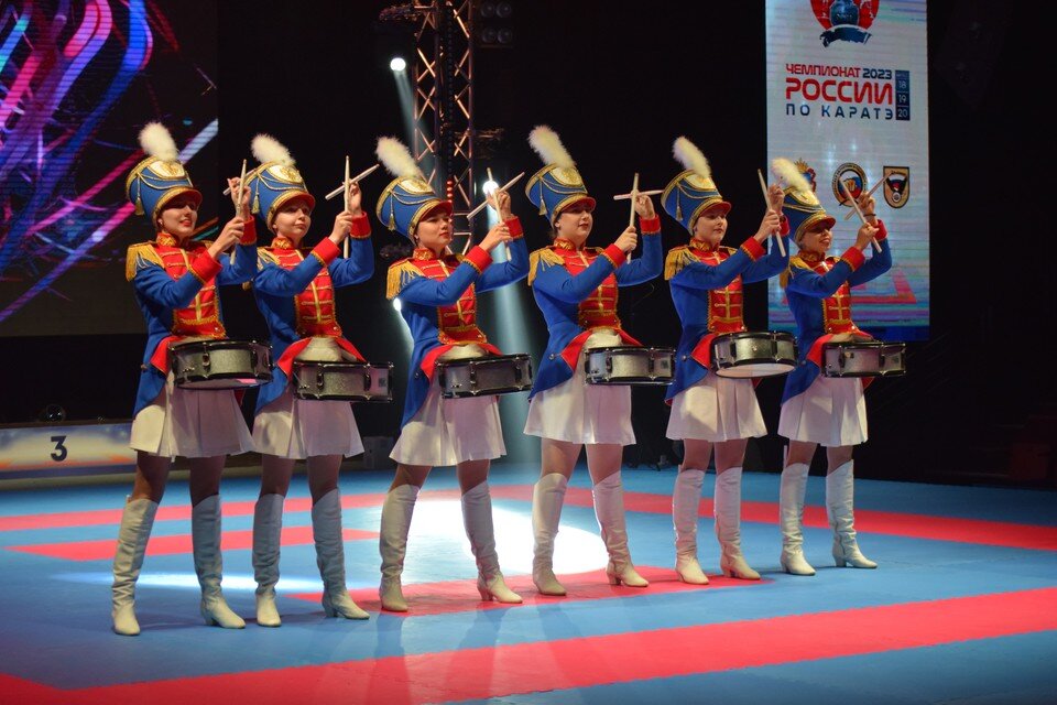    Церемония открытия Чемпионата России по каратэ Елена Зябкина