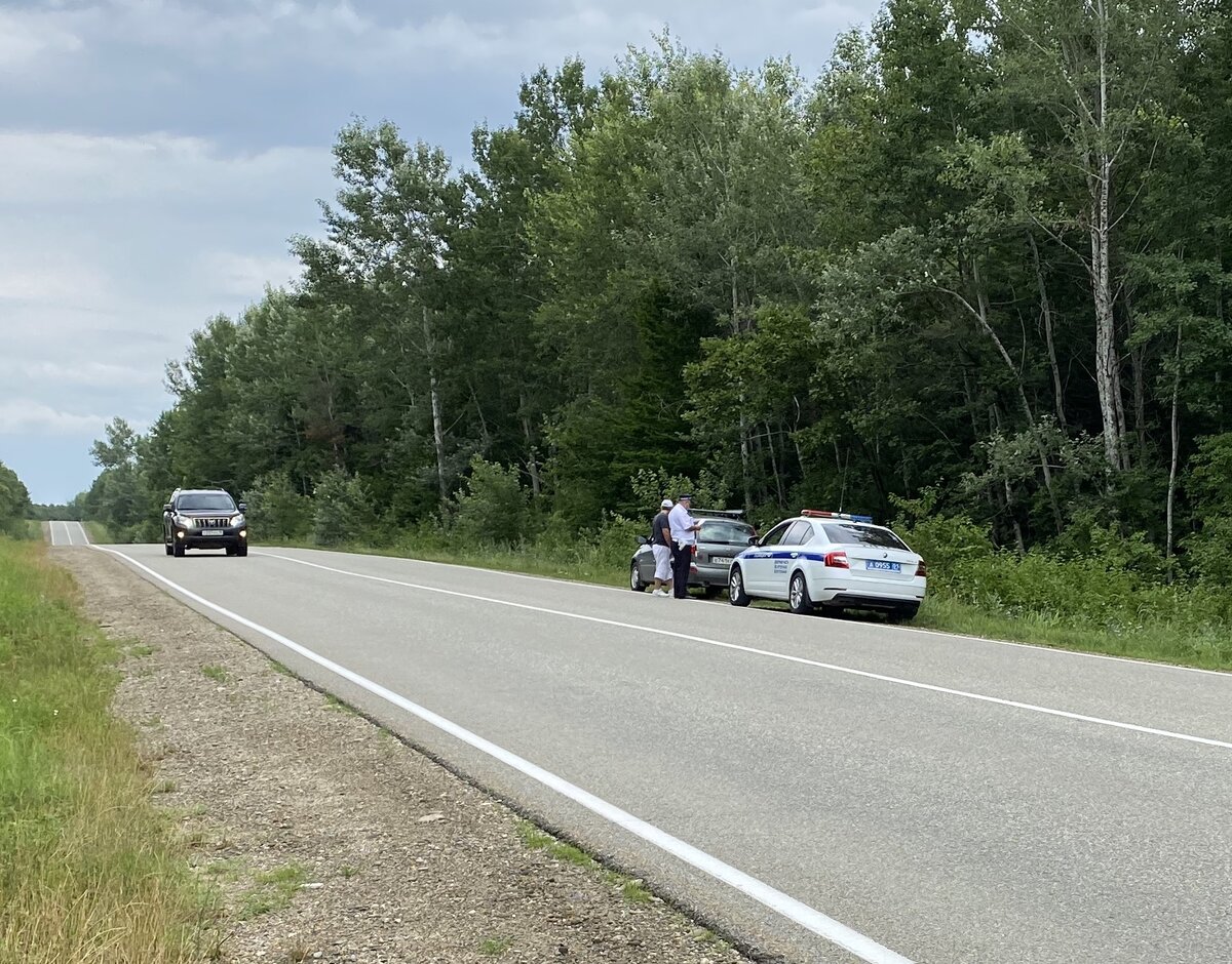 По дороге в Адыгею