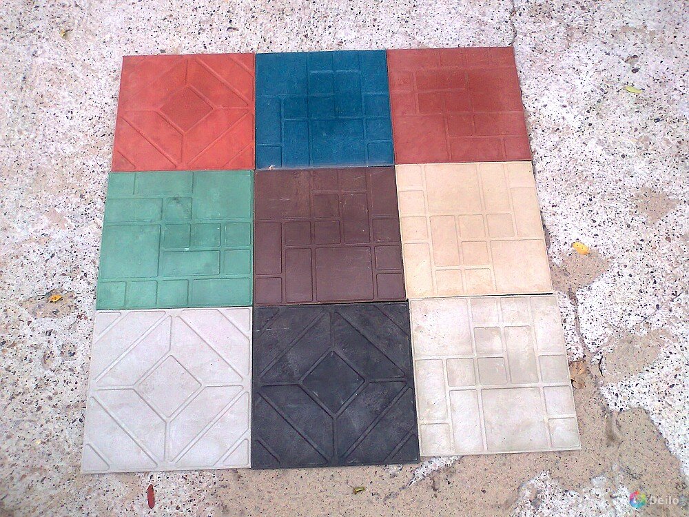 цветовая гамма и рисунок плитки разнообразен