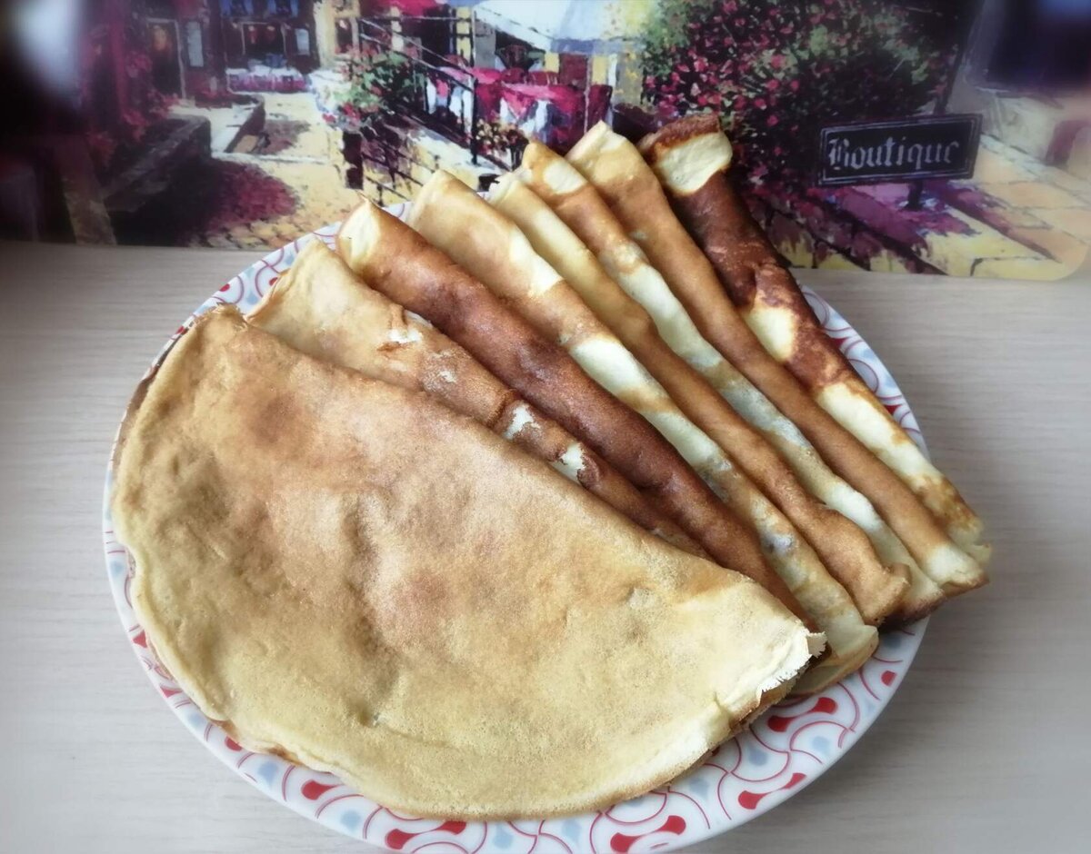 Аппетитные ароматные блинчики 