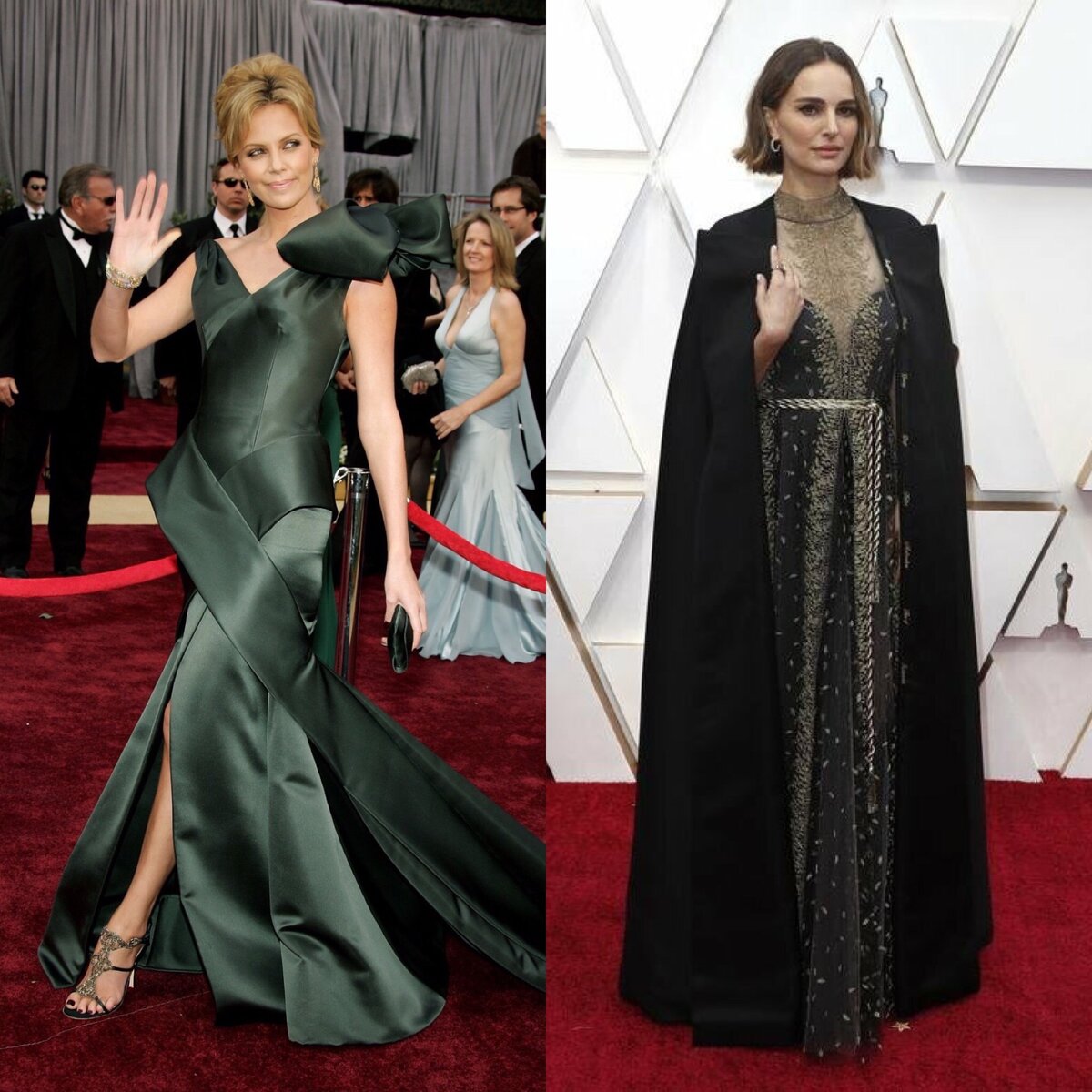 Шарлиз Терон и Натали Портман 2020 год