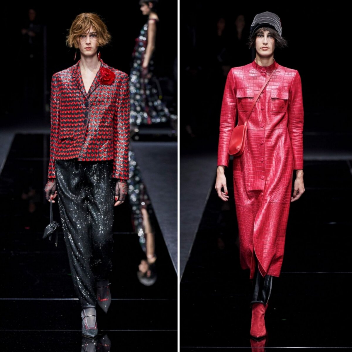 Armani коллекция осень-зима 2020/2021