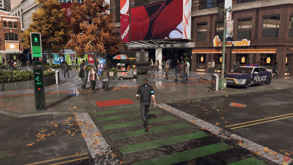 Первая игра за Маркуса, в Detroit: Become Human